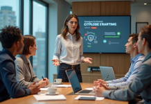 Marque sponsorisée facilement : trouver la meilleure solution marketing Groupe de professionnels lors d'une réunion marketing