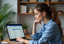 Vérifier l’envoi d’un e-mail sur Outlook : astuces efficaces à connaître Femme au bureau vérifiant ses emails Outlook