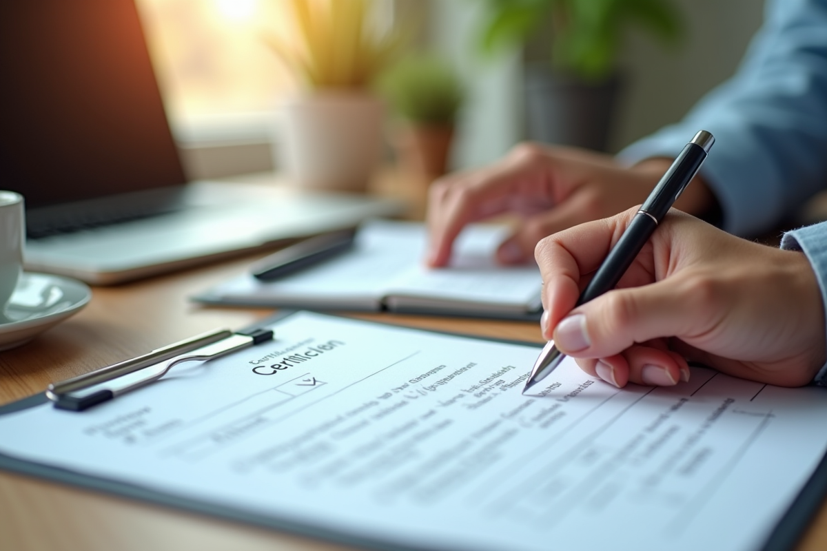 certification professionnelle