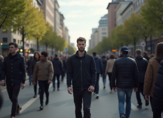 Dissident : défini, rôle, implications et exemples à connaître Personne isolée dans la foule symbolisant la dissent